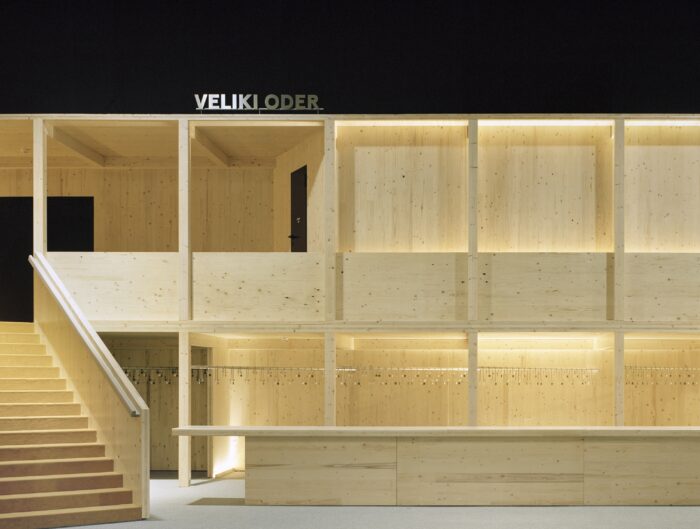 Emerging Winner - Temporary Spaces for Slovenian National Teatre Drama - © Maxime Delvaux. Cortesía de la Fundació Mies van der Rohe