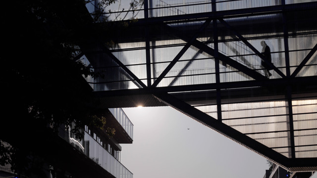 Proyecto Escuela de Arquitectura de Nantes, Francia. Arquitectos Lacaton & Vassal. Film still por Tapio Snellman