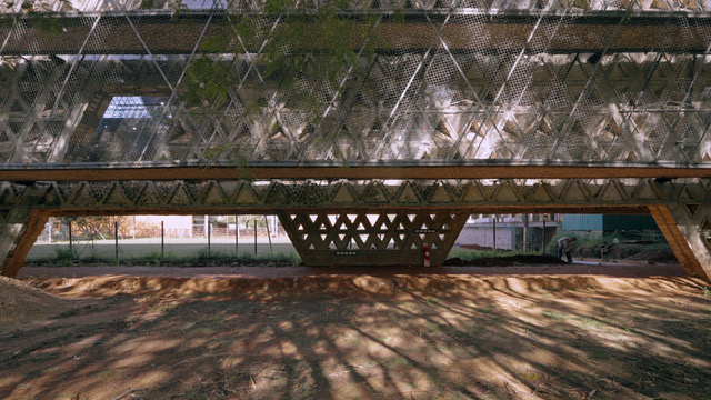 Proyecto FADA (facultad de arquitectura, diseño y arte), Asunción, Paraguay. Arquitectos Solano Benítez + Gabinete de Arquitectura. Film still por Tapio Snellman
