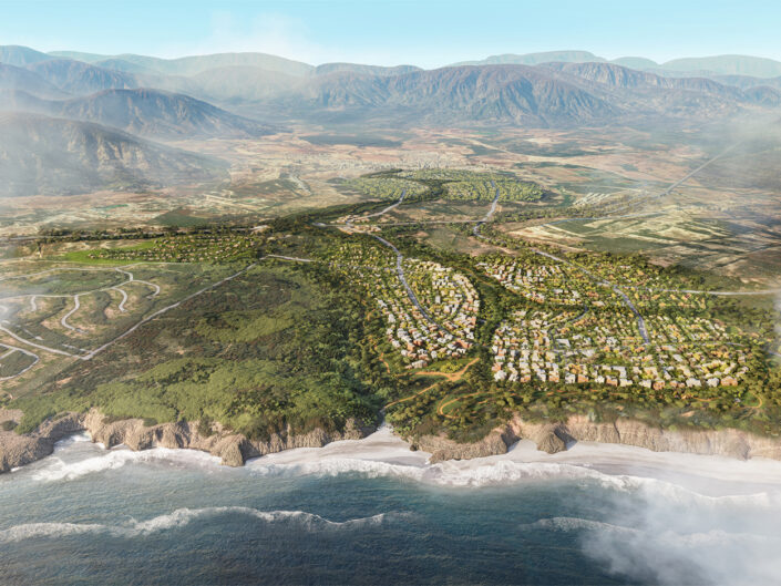 Maratué Masterplan Chile - Foster+Partners
