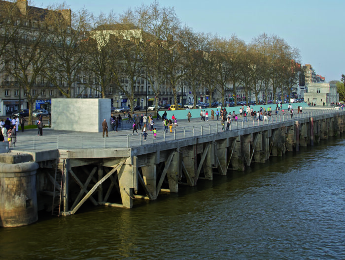 Memorial a la Abolición de la Esclavitud, Nantes, Francia. Wodiczko + Bonder. Fotos Philippe Ruault (Cortesía Wodiczko + Bonder)